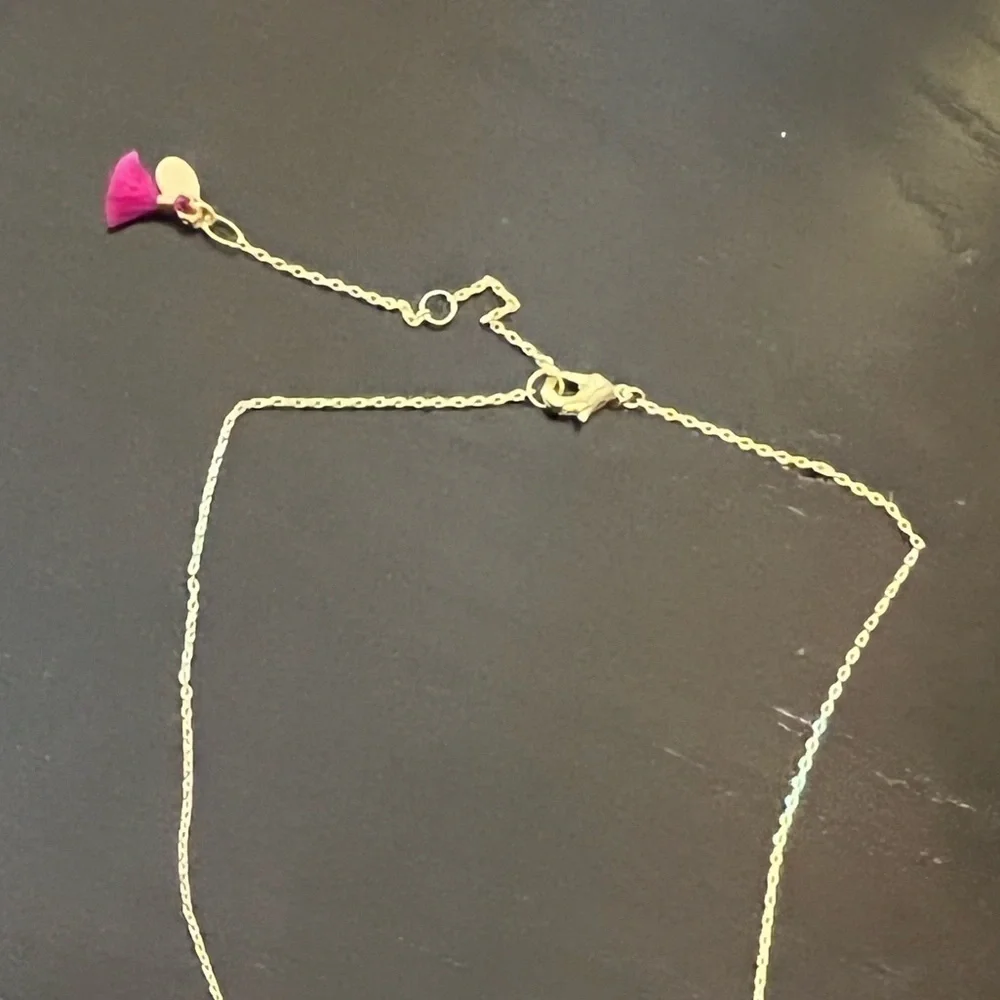 Sashi Gold Tone Shell Necklace